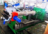 150-16D銷釘冷喂料全液壓胎面機(jī)頭擠出機(jī)